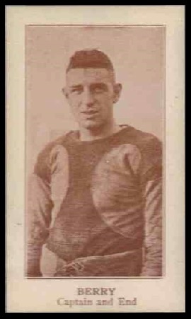 Charlie Berry 1924 Lafayette football card