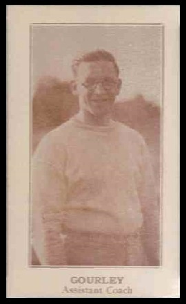 Cullen Gourley 1924 Lafayette football card