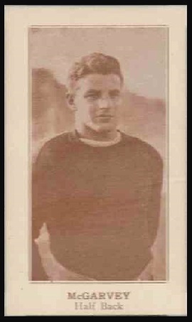 Jim McGarvey 1924 Lafayette football card