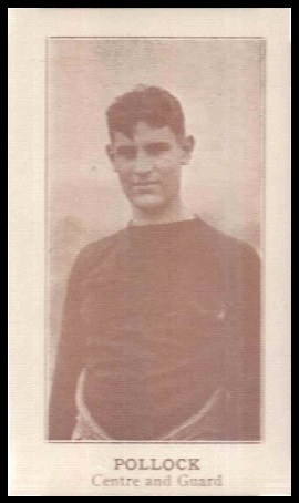 Sheldon Pollock 1924 Lafayette football card