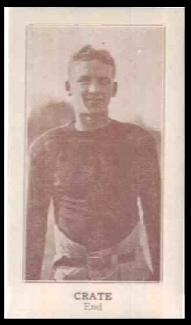 Doug Crate 1924 Lafayette football card