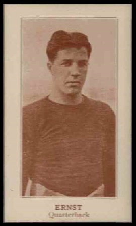 Jack Ernst 1924 Lafayette football card Jack Ernst 1924 Lafayette football card