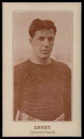 Jack Ernst 1924 Lafayette football card