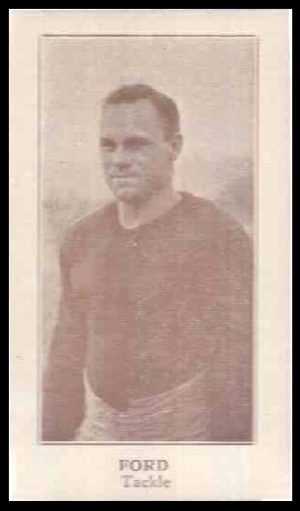 Adrian Ford 1924 Lafayette football card