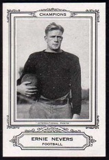 Ernie Nevers 1926 Spalding Champions football card