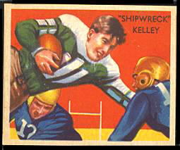 Shipwreck Kelly 1935 National Chicle football card