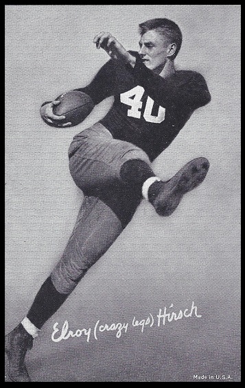 Elroy Hirsch 1948-52 Exhibit football card