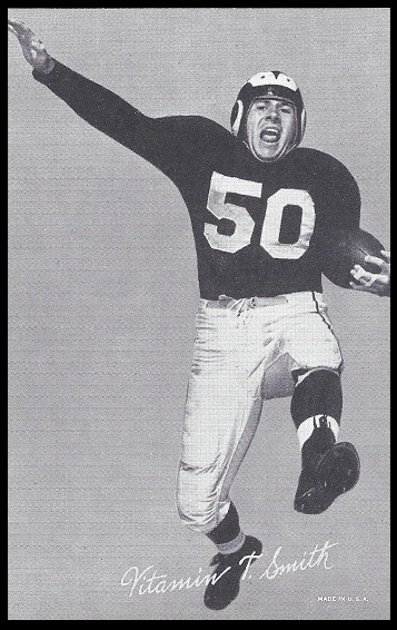 Vitamin Smith 1948-52 Exhibit football card