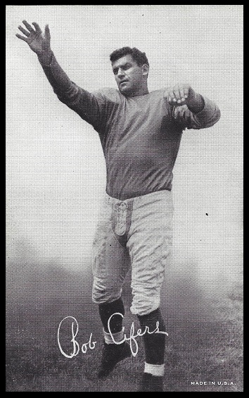 Bob Cifers 1948-52 Exhibit football card