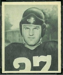 Joe Tereshinski 1948 Bowman football card