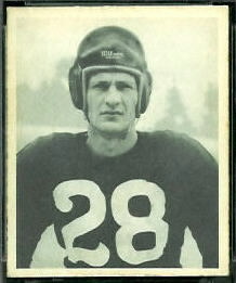 Hugh Taylor 1948 Bowman football card