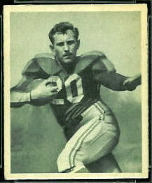 Frank Seno 1948 Bowman football card