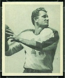 Tommy Thompson 1948 Bowman football card Tommy Thompson 1948 Bowman football card