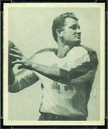 Tommy Thompson 1948 Bowman football card