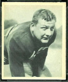 Vince Banonis 1948 Bowman football card Vince Banonis 1948 Bowman football card