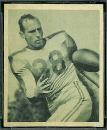 Bill Chipley 1948 Bowman football card Bill Chipley 1948 Bowman football card