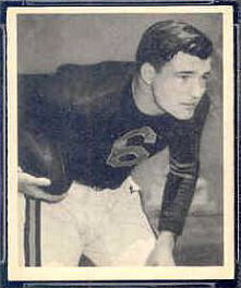 Don Kindt 1948 Bowman football card