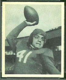 Paul Governali 1948 Bowman football card Paul Governali 1948 Bowman football card