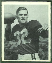 John Lujack 1948 Bowman football card