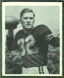 John Lujack 1948 Bowman football card John Lujack 1948 Bowman football card