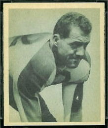 Vic Lindskog 1948 Bowman football card Vic Lindskog 1948 Bowman football card