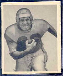 Pat West 1948 Bowman football card