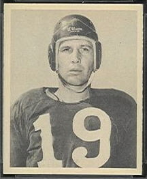 James Peebles 1948 Bowman football card