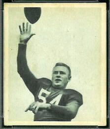 Paul Christman 1948 Bowman football card