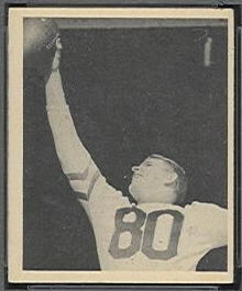 Neill Armstrong 1948 Bowman football card