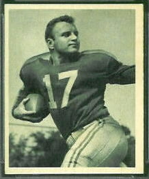 Frank Maznicki 1948 Bowman football card