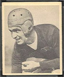 Elbert Nickel 1948 Bowman football card