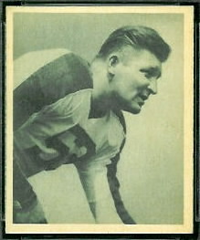 Alex Wojciechowicz 1948 Bowman football card