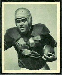 Mike Holovak 1948 Bowman football card