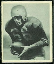 Cecil Souders 1948 Bowman football card Cecil Souders 1948 Bowman football card