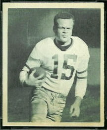 Steve Van Buren 1948 Bowman football card