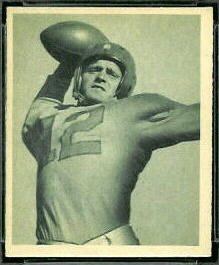 Leslie Horvath 1948 Bowman football card