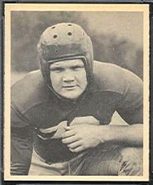 Tex Coulter 1948 Bowman football card