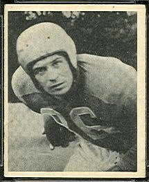 Paul Sarringhaus 1948 Bowman football card