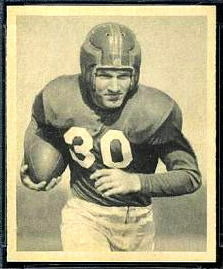 Joe Scott 1948 Bowman football card