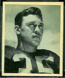 Bill Dudley 1948 Bowman football card
