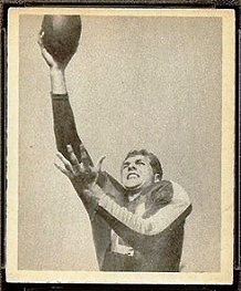 Harold Crisler 1948 Bowman football card