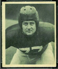 Jim White 1948 Bowman football card