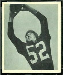 Harry Gilmer 1948 Bowman football card