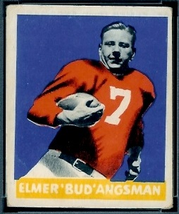Elmer Angsman 1948 Leaf football card Elmer Angsman 1948 Leaf football card