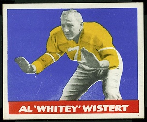 Al Wistert 1948 Leaf football card