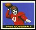 1948 Leaf Paul Governali football card