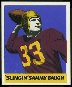 Sammy Baugh 1948 Leaf football card
