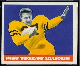 Harry Szulborski 1948 Leaf football card