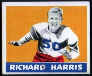Richard Harris 1948 Leaf football card
