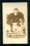 Barney Poole 1948 Topps Magic Photos football card